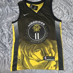 Klay Thompson Jersey City Edition Rose Large Black 11