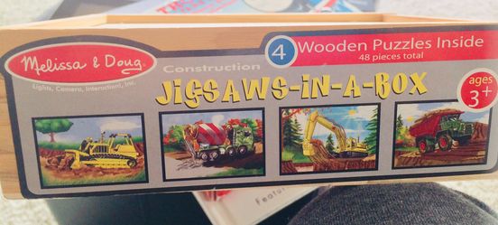 Puzzle for ages 3+. Like new