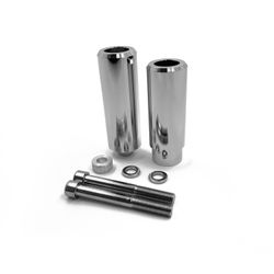 Chrome Billet Aluminum Frame Slider Crash Protector For 2006-2011 Yamaha FJR1300 PN: MT219-049A-CD
