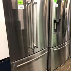 KITCHENAID KRFC300ESS 20-cu ft Counter-depth French Door Refrigerator 1BA1