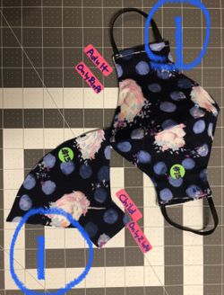 Child and Adult Face Masks