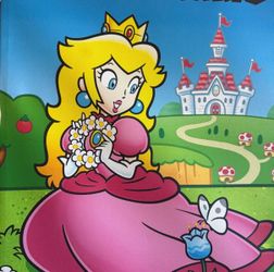 Princess peach canvas