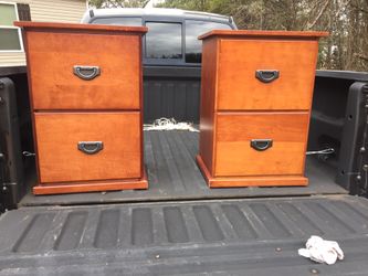 Two draws have a few scratches on top that can be stained $35 for both