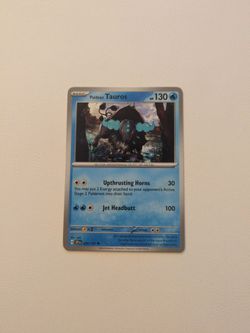 Paldean Tauros Pokemon Card SSP 039