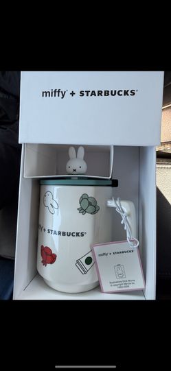 Miffy x Starbucks Collab plush and mug