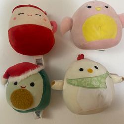 Squishmallow Bundle  Lot of 4