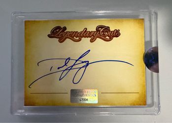 Donal Logue signed Legendary Cuts Autograph Card with Celebrity Authentics COA