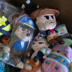 Mix of New Plush toys