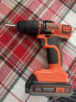 BLACK+DECKER 20V MAX* Cordless Lithium Drill/Driver with a 2.0Ah battery