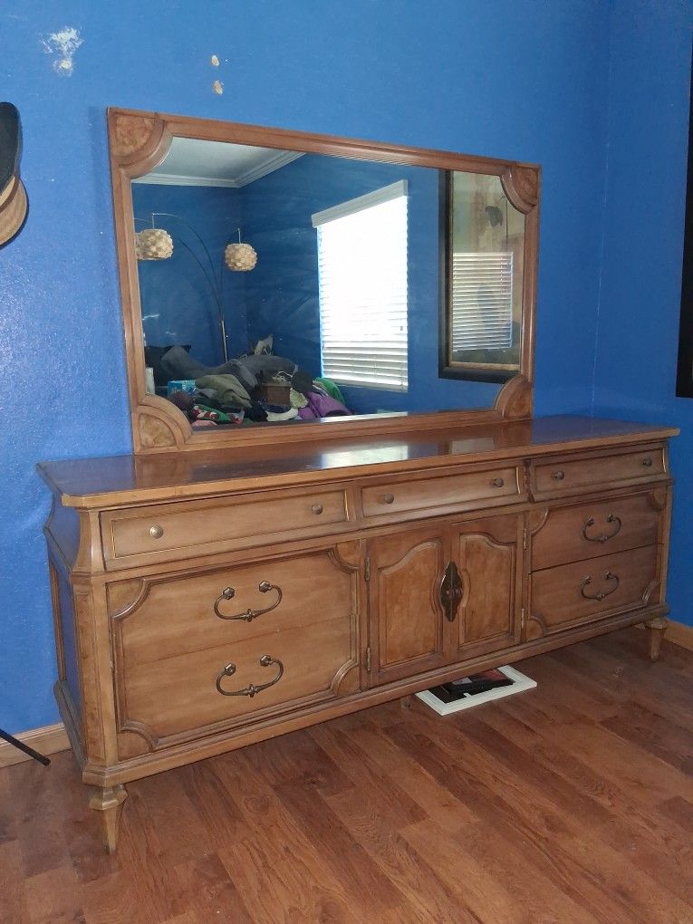 Dresser with Mirror