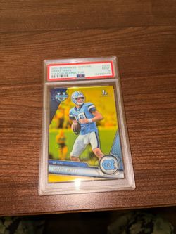 Drake Maye Rookie Bowman U Chrome /75 PSA 9 Mint condition