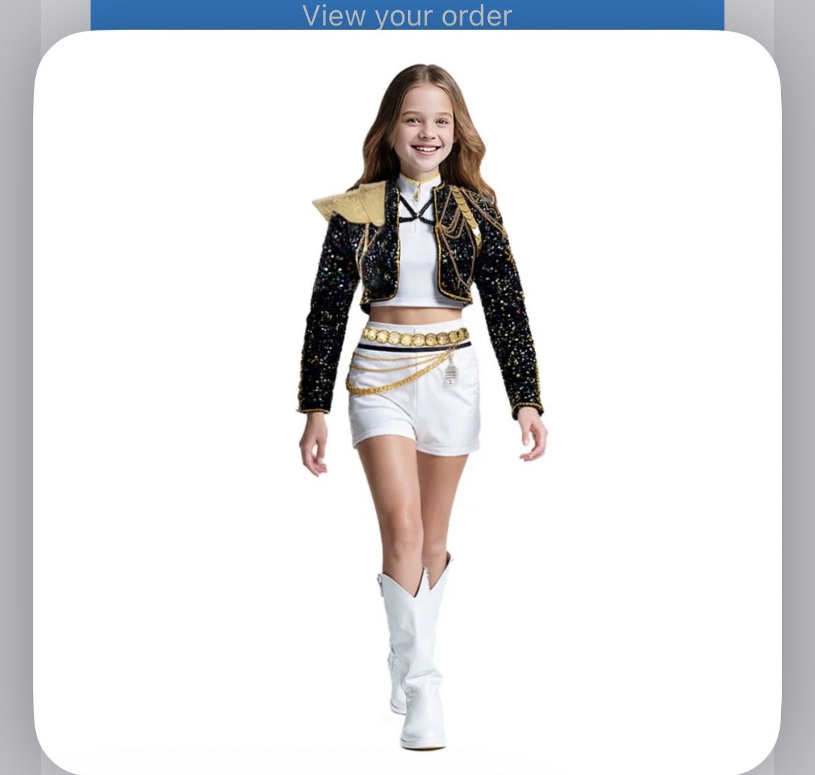 K Pop Demon Hunter- Rumi Costume / Kids 6