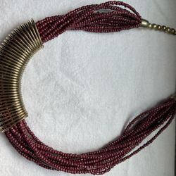 Beaded Egyptian design Necklace 
