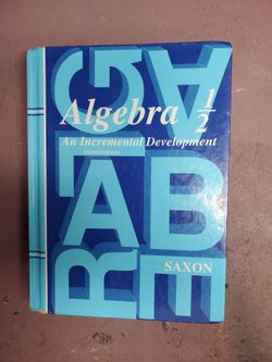 Saxon Math Algebra 1/2 3rd ed.