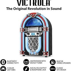 Retro Bluetooth Jukebox Radio