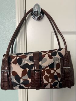 BCBG snake print shoulder bag $10.00