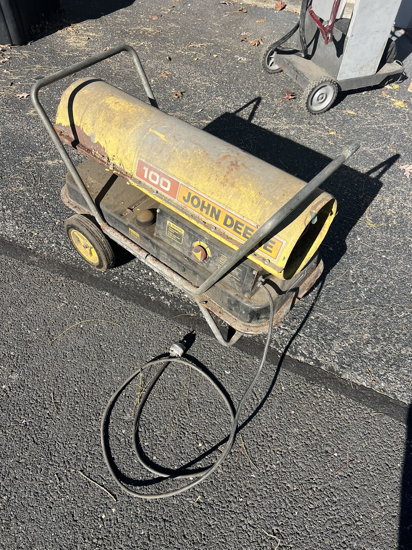 Jobsite heaters John Deere if you cannot get it working I will give you a full refund