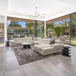 Modani Leather Couch