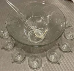 Vintage punch bowl