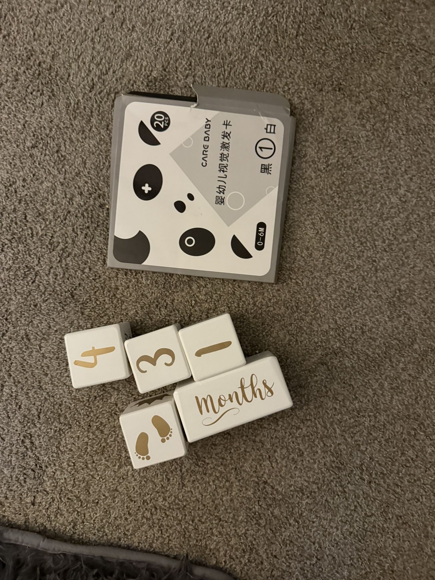 Milestone Blocks And Baby Books 