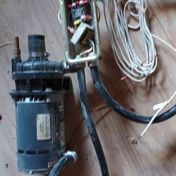 GE Jacuzzi 3/4 HP Motor & Pump 110