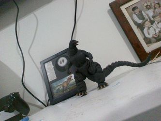 Godzilla and kosmoceratops