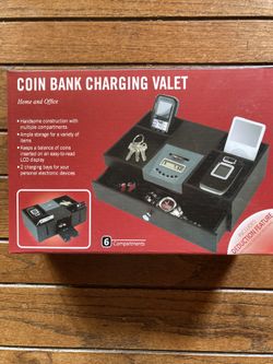 Coin Bank Charging Valet, New