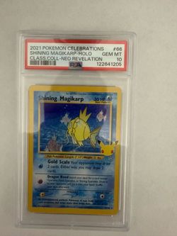 Pokemon Celebrations Shining Magikarp PSA 10