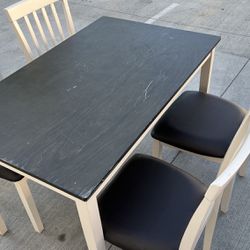 Table Set With Chairs 