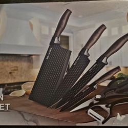 6 Piece Kitchen Knife Set