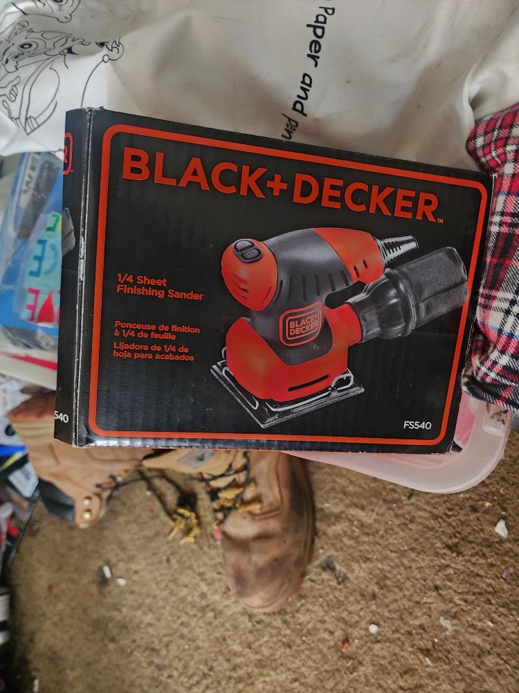 Black And Decker Palm Sander
