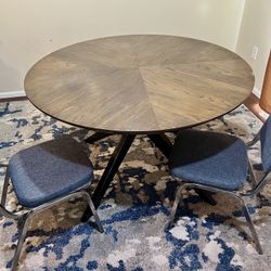 Dining Table With 2 Chair 