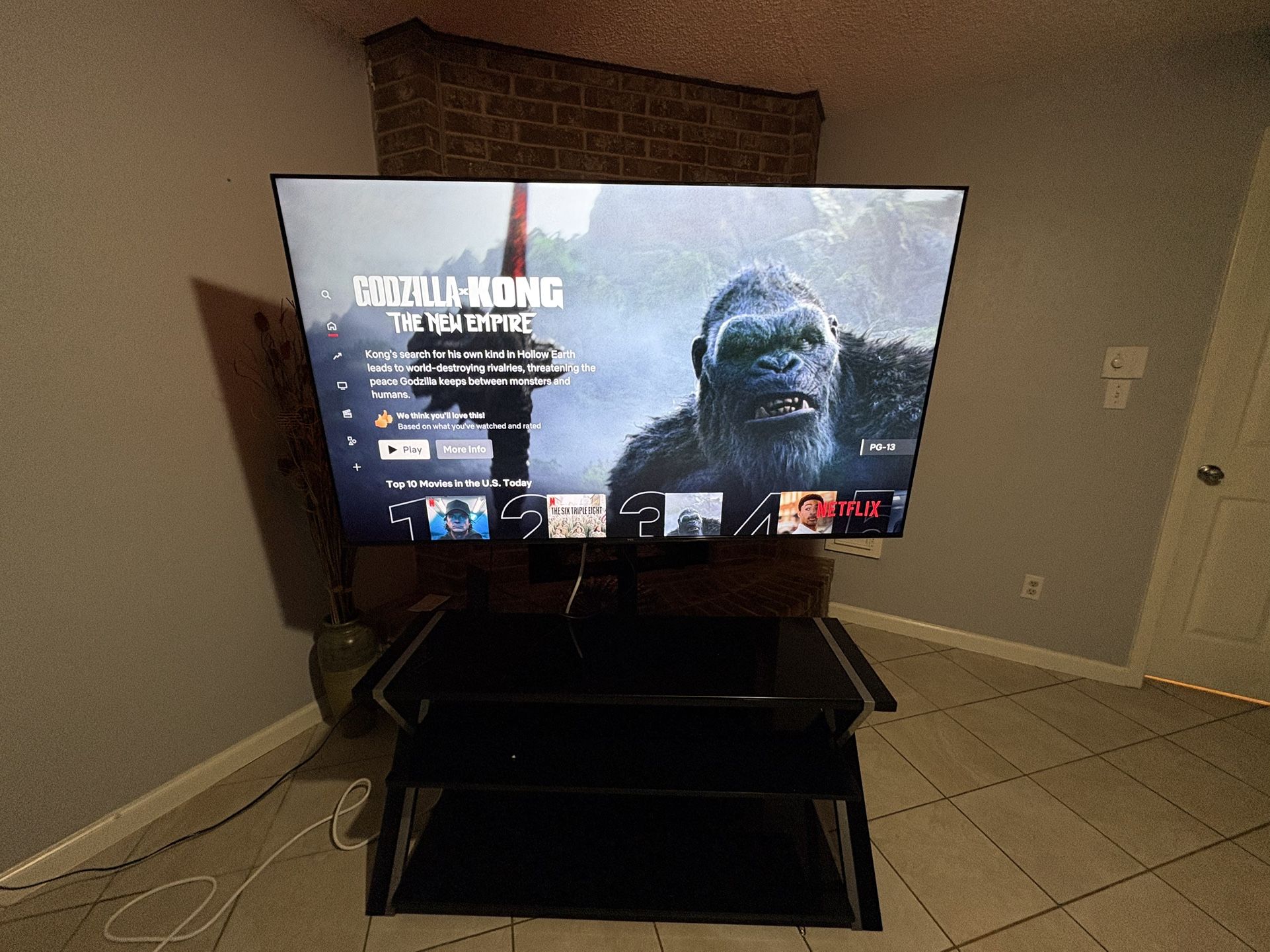 65 inch qled TCL TV for $225