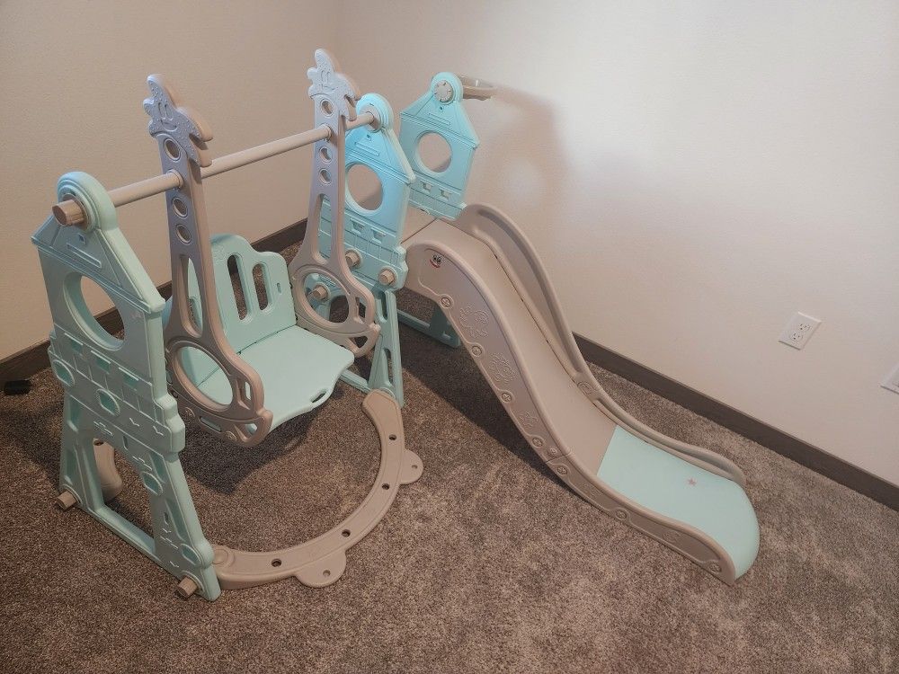 Kids Slide And Swing