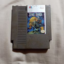 Time Lord Nintendo Game Cartridge