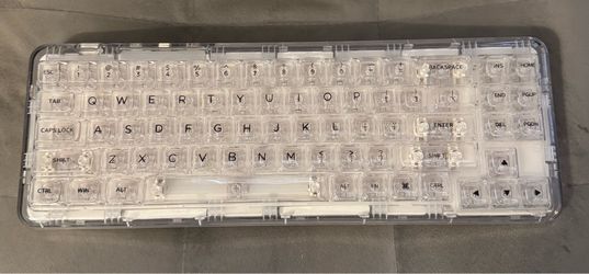 Transparent Mechanical Keyboard