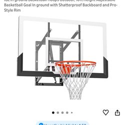 Wall Mounted Basketball Hoop 