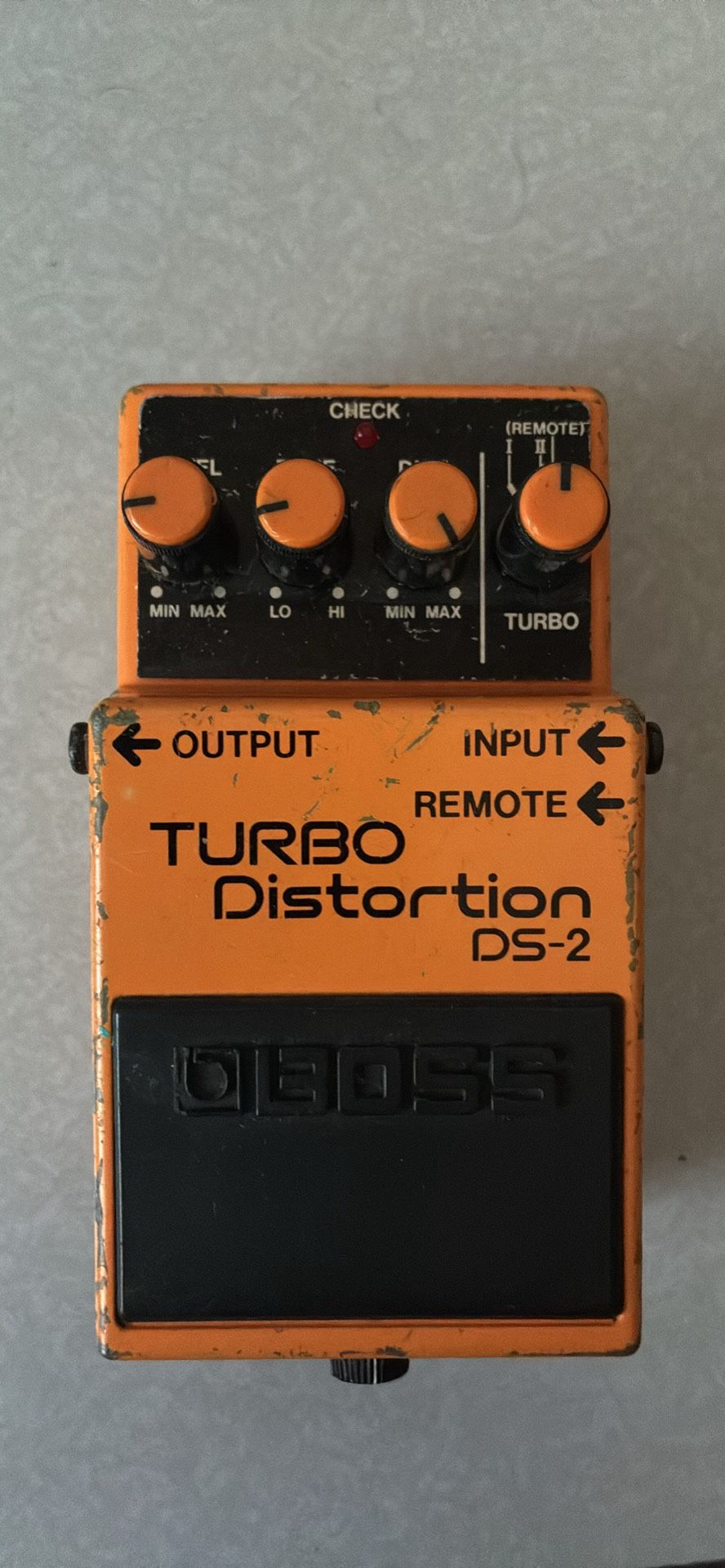 Boss DS-2 guitar distortion pedal