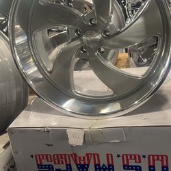 Us Mags U134 Staggered 24x9 - 24x10 Wheels 5x127 Bolt Pattern 