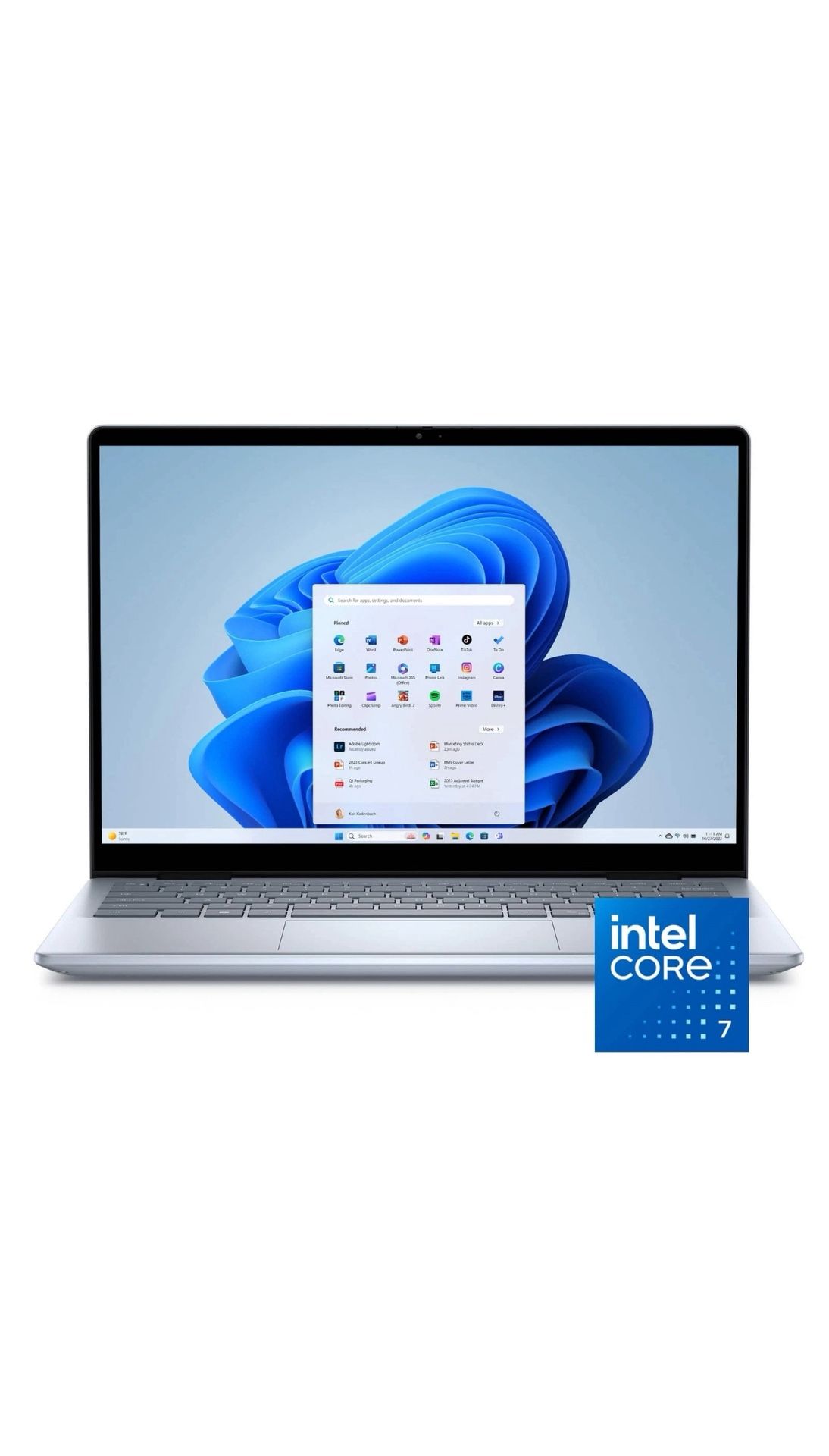 Dell - Inspiron 2-in-1 14IPS LED FHD+ Touch Screen Laptop Intel Core 7