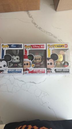 Funko Pop Disney Mickey Mouse Set of 3