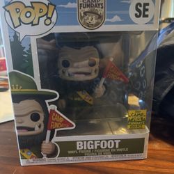 Funko Fundays Brown Bigfoot, Red Flag 