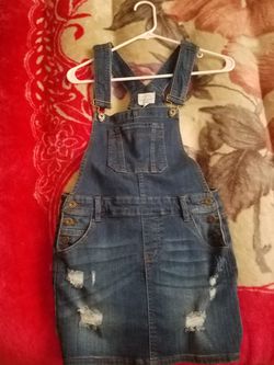 Overall Jean dress