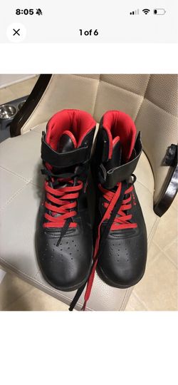 Fila Men’s sneakers size 13 red and black high tops