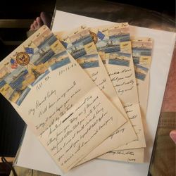 1943 WW2 Letter from Navy Transcribed 