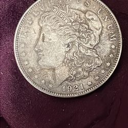 1921 MORGAN SILVER DOLLAR Or Best Offer