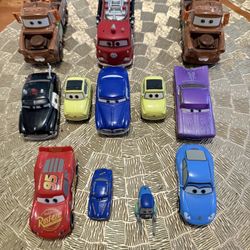 Disney Pixar Cars Lot 12 Cars 