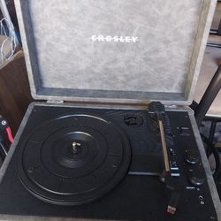 Record Player In Case 