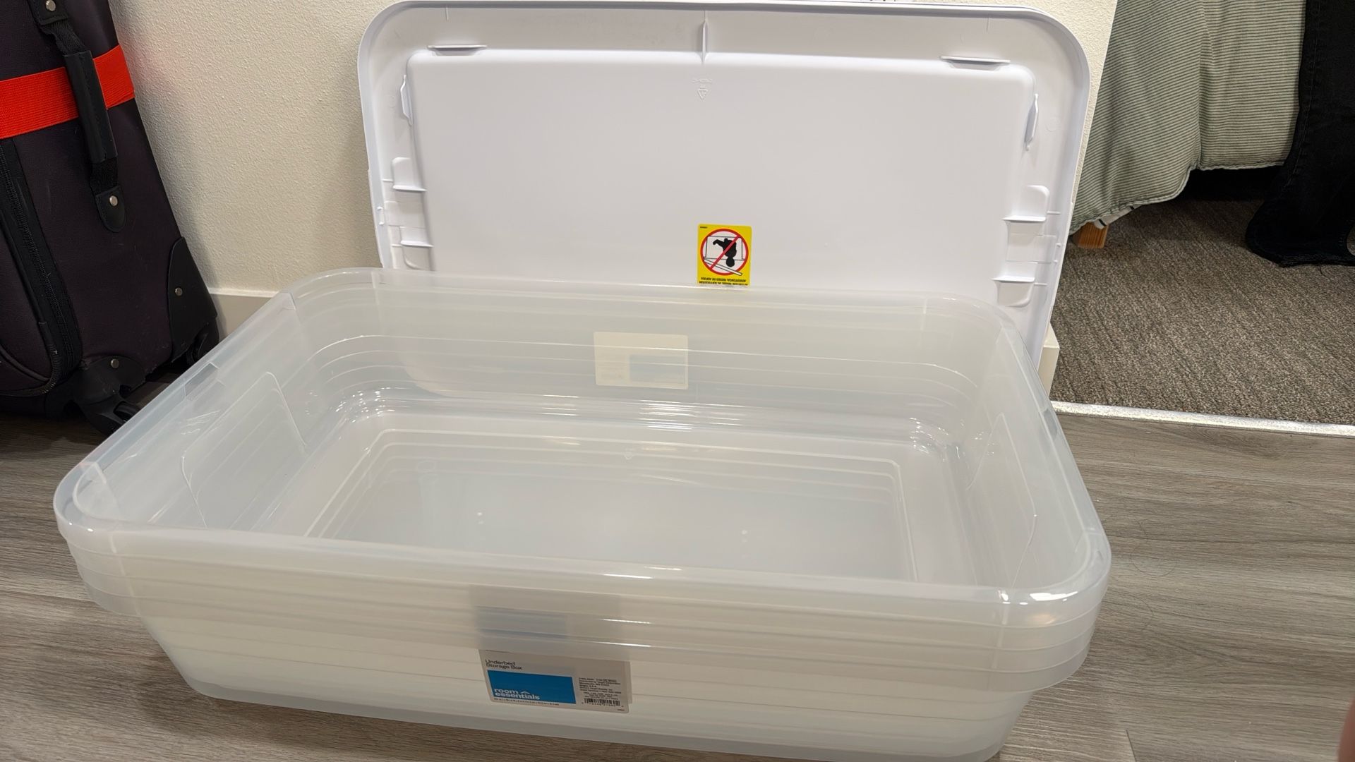 4 Underbed Storage Boxes