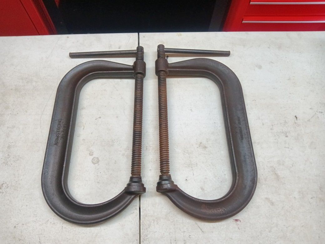 Armstrong Heavy Duty C Clamps Tools..78-408